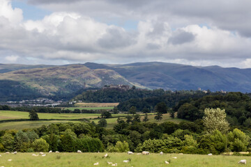 The Wallace Monument and Stirling Castle