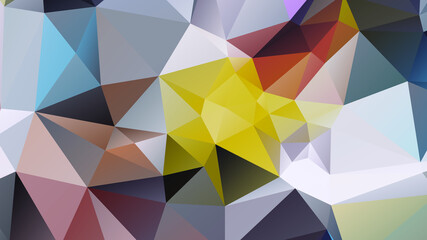 Fototapeta premium Light luxury Gold vector polygon abstract layout , Low Poly Background . vector blurry triangle texture. Brand new colorful illustration in with gradient. Brand new style for your business design.