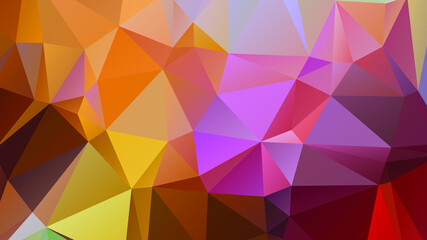 Fototapeta premium Light luxury Gold vector polygon abstract layout , Low Poly Background . vector blurry triangle texture. Brand new colorful illustration in with gradient. Brand new style for your business design.