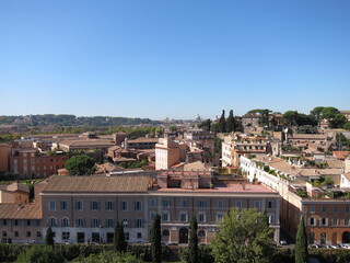 Fototapeta na wymiar City view Rome