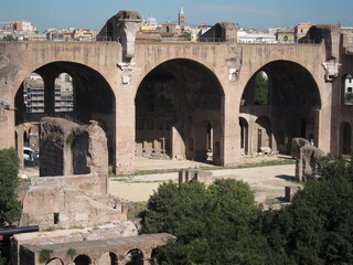 Roman Forum: Basilica of Maxentius