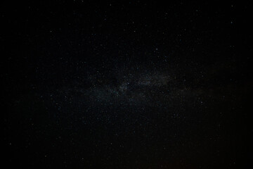 Milchstraße am Himmel bei Nacht in guter Auflösung. Geeignet für Himmel Austausch oder Hintergrund