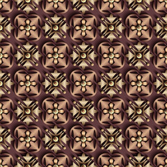 Vector paper cut geometric modern background