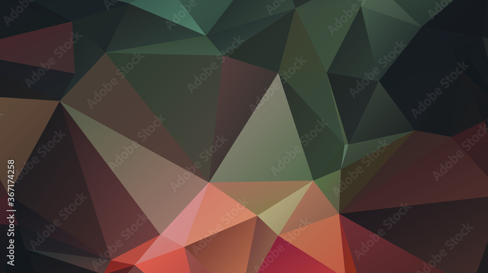 Aufkleber light luxury gold vector polygon abstract layout , low poly background . vector blurry triangle text
