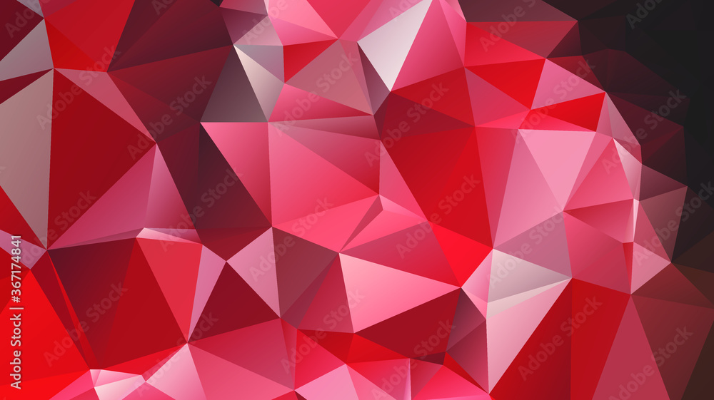 Poster light luxury gold vector polygon abstract layout , low poly background . vector blurry triangle text