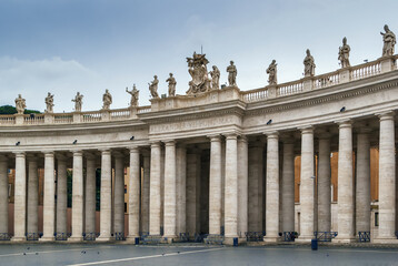 St. Peter's Square colonnades, Vatican