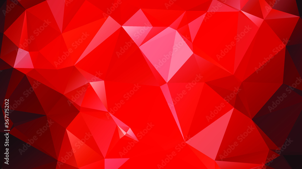 Poster light luxury gold vector polygon abstract layout , low poly background . vector blurry triangle text