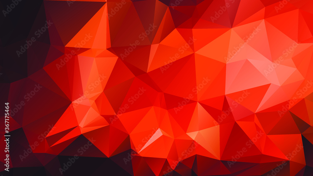 Poster light luxury gold vector polygon abstract layout , low poly background . vector blurry triangle text