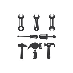 Service Tools vector icon illustration design template