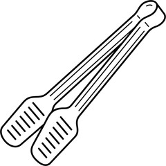 Charcoal tongs