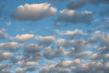 blue sky with clouds
