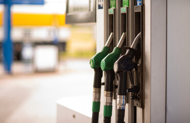 Tankstelle Zapfsäule