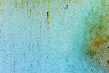 Dirty green metal plate texture for background