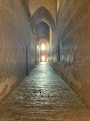 Obraz premium Intérieur d'un temple à Bagan, Myanmar
