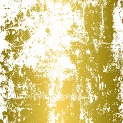 Golden texture on transparent background, vector