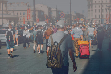 Face recognition and personal identification technologies in street surveillance cameras, law...