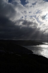 Coast of  Galicia  in Lighthouse area. Spain