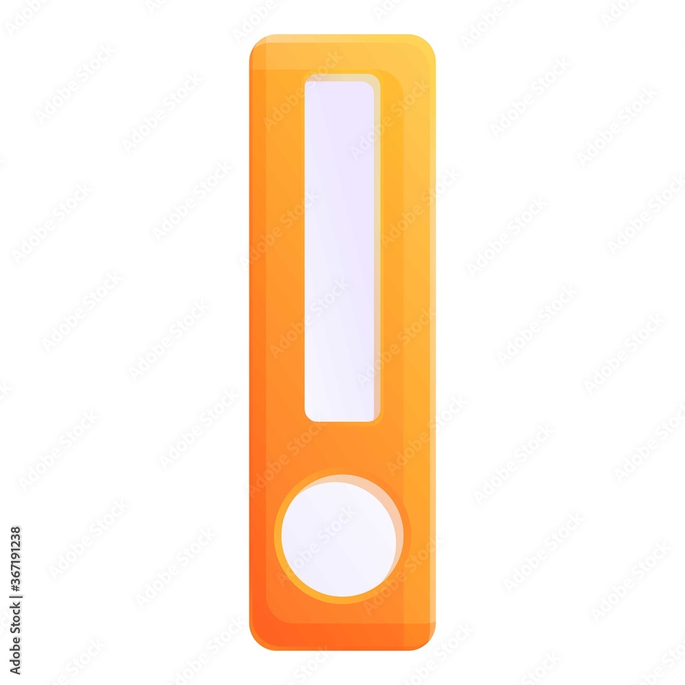 Poster storage documents map icon. cartoon of storage documents map vector icon for web design isolated on 