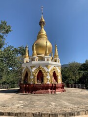 Temple au lac Inle, Myanmar