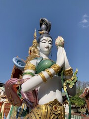 Déesse d'un temple à Chiang Mai, Thaïlande	