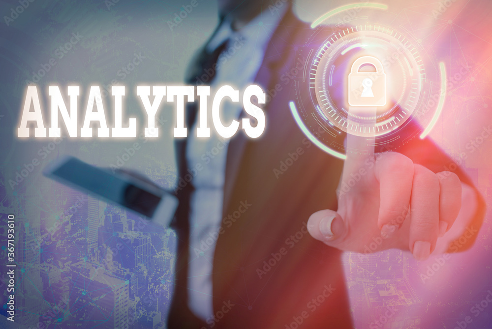 Poster text sign showing analytics. business photo text method of logical analysis of income, profits, loss