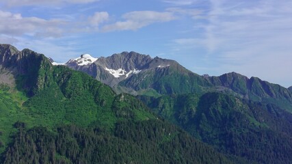 Obraz premium Summer glaciers in Alaska 