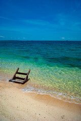 Ladder in the Sea