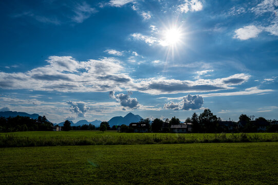 Spektakul&auml;re Wolkenstimmung
