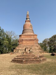 Temple du parc historique de Sukhothaï, Thaïlande	