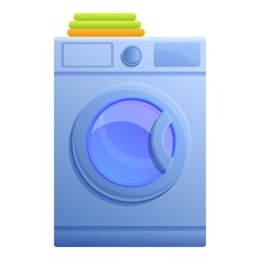 Home chores dryer icon. Cartoon of home chores dryer vector icon for web design isolated on white background