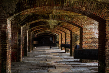 archways at Fort Zachary Taylor