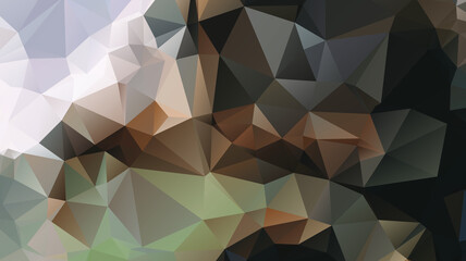 Light luxury Gold vector polygon abstract layout , Low Poly Background . vector blurry triangle texture. Brand new colorful illustration in with gradient. Brand new style for your business design.