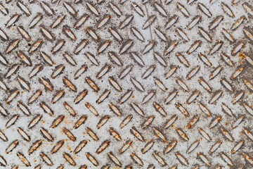 Old Weathered Patterned Metal Texture