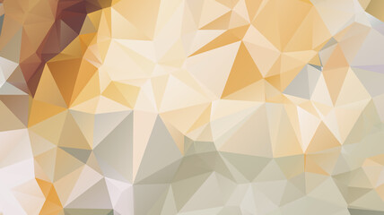 Light luxury Gold vector polygon abstract layout , Low Poly Background . vector blurry triangle texture. Brand new colorful illustration in with gradient. Brand new style for your business design.