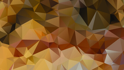 Light luxury Gold vector polygon abstract layout , Low Poly Background . vector blurry triangle texture. Brand new colorful illustration in with gradient. Brand new style for your business design.