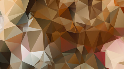 Light luxury Gold vector polygon abstract layout , Low Poly Background . vector blurry triangle texture. Brand new colorful illustration in with gradient. Brand new style for your business design.
