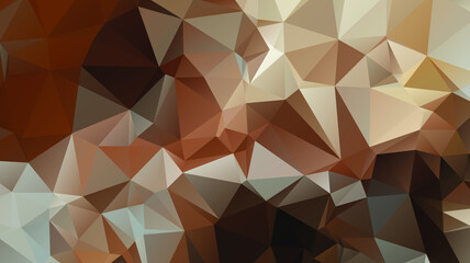 Light luxury Gold vector polygon abstract layout , Low Poly Background . vector blurry triangle texture. Brand new colorful illustration in with gradient. Brand new style for your business design.