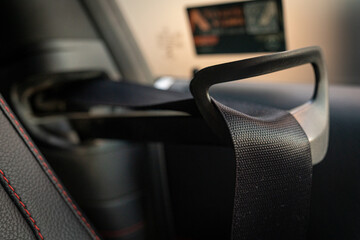 Seat belts - interior of the car