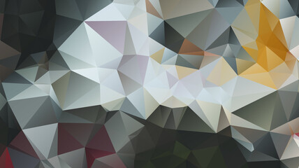 Light luxury Gold vector polygon abstract layout , Low Poly Background . vector blurry triangle texture. Brand new colorful illustration in with gradient. Brand new style for your business design.