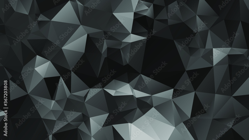 Poster light luxury gold vector polygon abstract layout , low poly background . vector blurry triangle text