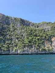 Naklejka premium Littoral de Koh Phi Phi Leh, Thaïlande