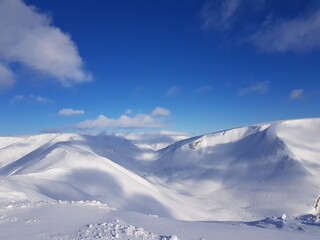snow covered mountains, beautiful, 25chorr, Russia