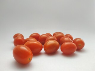 
homemade cherry tomato and lettuce salad