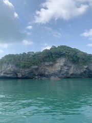 Naklejka premium Littoral du parc de Mu Ko Ang Thong, Thaïlande