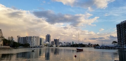 Velero en Miami Beach