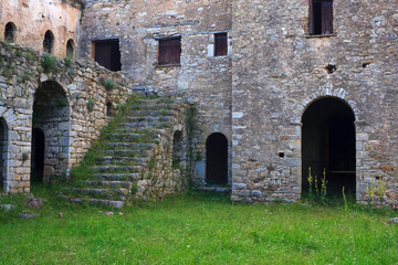 Metamorphosis of the Savior monastery or Antromonastiro meaning Men's Monastery, near Petralono village, founded in the late 12th century