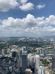 Fototapeta premium Paysage urbain à Kuala Lumpur, Malaisie 