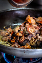 Proteínas, Carnes, Frango, Picanha, Filé, Frutos do Mar, Massas, Estrogonofe, Camarão, Risoto