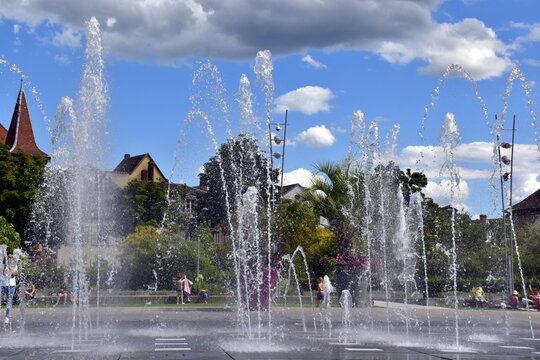 Place Rapp in colmar im Sommer