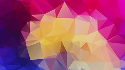 Light luxury Gold vector polygon abstract layout , Low Poly Background . vector blurry triangle texture. Brand new colorful illustration in with gradient. Brand new style for your business design.